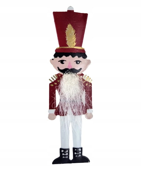 ZAWIESZKA METALOWY ŻOŁNIERZ DZIADEK DO ORZECHÓW