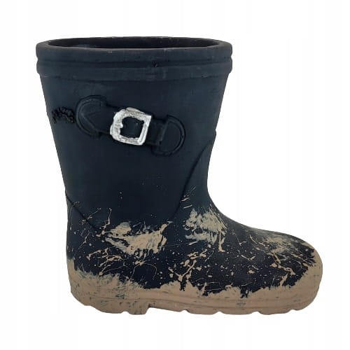 CEMENTOWY BUT KALOSZ W BŁOCIE OSŁONKA DEKORACJA