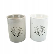 CERAMICZNY KOMINEK ZAPACHOWY NA OLEJKI ŚNIEŻYNKA