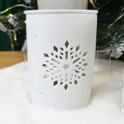 CERAMICZNY KOMINEK ZAPACHOWY NA OLEJKI ŚNIEŻYNKA