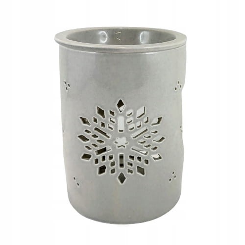 CERAMICZNY KOMINEK ZAPACHOWY NA OLEJKI ŚNIEŻYNKA