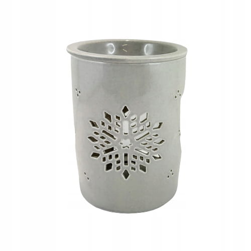 CERAMICZNY KOMINEK ZAPACHOWY NA OLEJKI ŚNIEŻYNKA