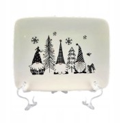 TACA TALERZ PROSTOKĄTNY MIKOŁAJ SKRZAT ŚWIĘTA