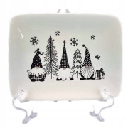 TACA TALERZ PROSTOKĄTNY MIKOŁAJ SKRZAT ŚWIĘTA