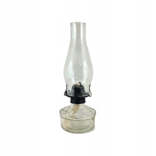 LAMPA NAFTOWA Z BAWEŁNIANYM KNOTEM 30 CM