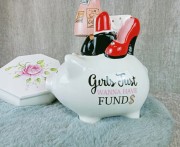 SKARBONKA ŚWINKA BIAŁA DLA DZIEWCZYNY KOBIETY