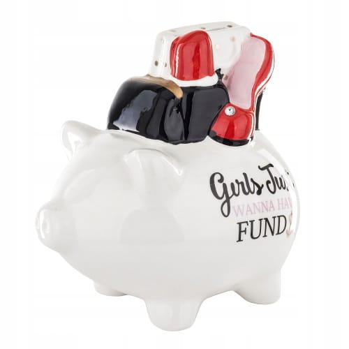 SKARBONKA ŚWINKA BIAŁA DLA DZIEWCZYNY KOBIETY