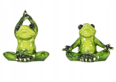 FIGURKA ŻABA YOGA JOGA 2 WZORY
