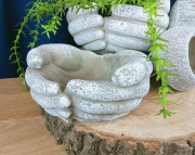 OSŁONKA BETONOWE DŁONIE 20 × 11,5 × 20 cm
