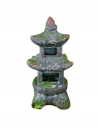 CERAMICZNY ŚWIECZNIK PAGODA