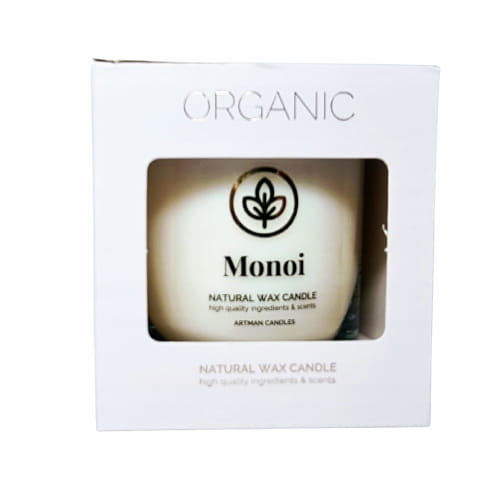 ŚWIECA WOSKOWA ORGANIC WOŃ OWOCÓW TROPIKALNYCH