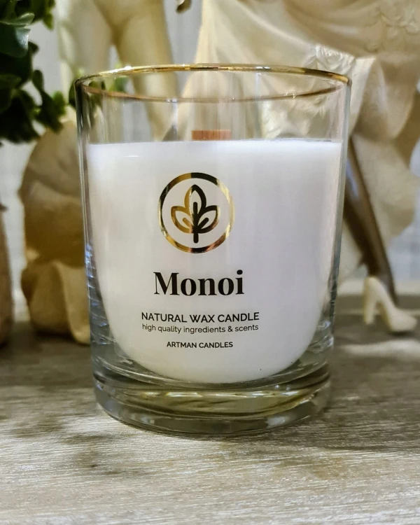 ŚWIECA WOSKOWA ORGANIC WOŃ OWOCÓW TROPIKALNYCH