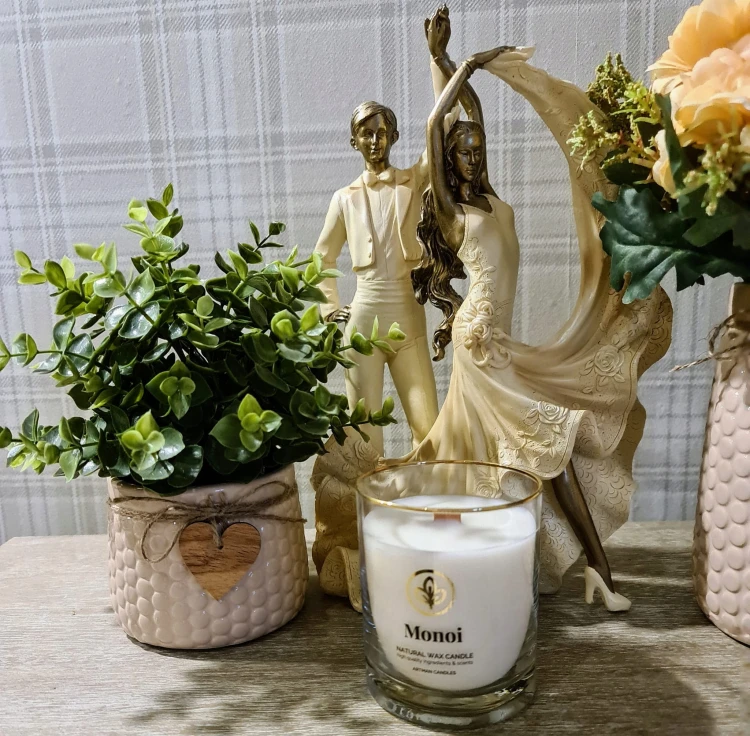 ŚWIECA WOSKOWA ORGANIC WOŃ OWOCÓW TROPIKALNYCH