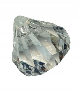 KRYSZTAŁKI BRYLANT DIAMENT CRYSTAL AKRYL 4 CM 5SZT