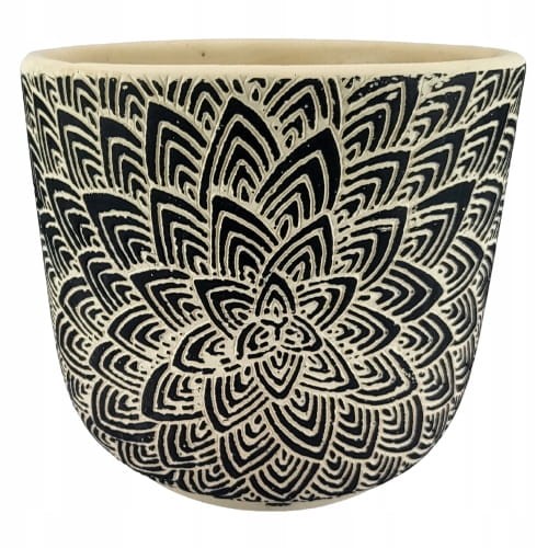 CEMENTOWA OSŁONKA DONICZKA WZORZYSTA