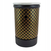 KOMINEK CERAMICZNY CZARNY