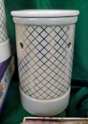 KOMINEK CERAMICZNY SZARY