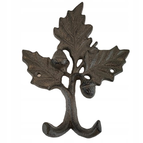 HACZYK PODWÓJNY ŻELIWNY LIŚCIE