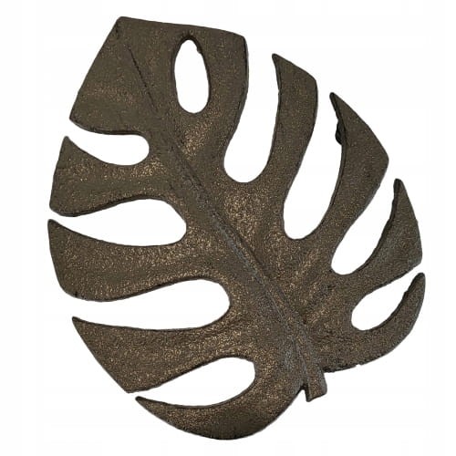 ŻELIWNA MATA GARNKOWA POD GARNEK MONSTERA BRĄZOWA