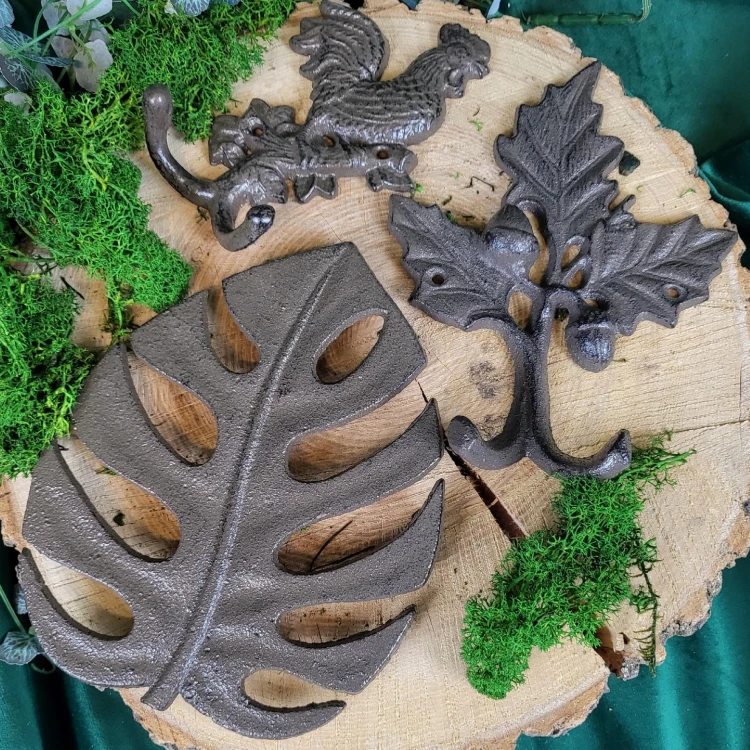 ŻELIWNA MATA GARNKOWA POD GARNEK MONSTERA BRĄZOWA