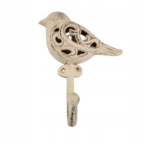ŻELIWNY HAK PTAK KREMOWY