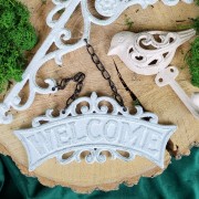 ŻELIWNY HAK PTAK KREMOWY