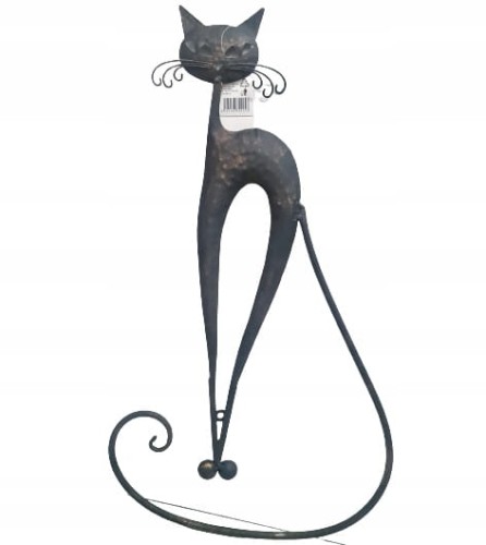 DEKORACJA ŚCIENNA - KOT 28 × 51 × 1 cm