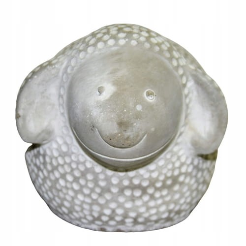 OWCA DUŻA Z KAMIENIA WIELKANOC FIGURKA 14cm h