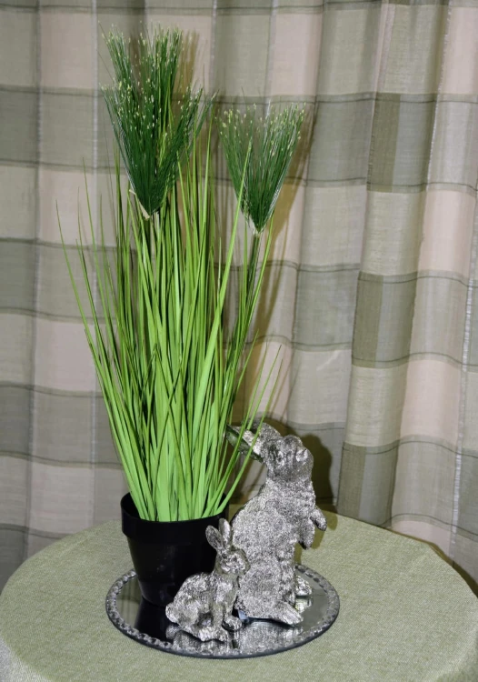 Sztuczna trawa ozdobna papirus 59cm