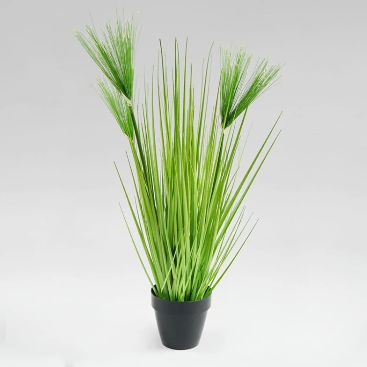 Sztuczna trawa ozdobna papirus 59cm