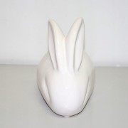 ZAJĄC CERAMICZNY BIAŁY
