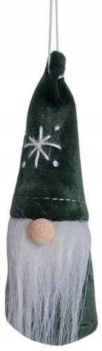 ZAWIESZKA SKRZAT MIKOŁAJ ZIELONY H10CM