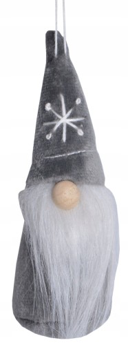ZAWIESZKA SKRZAT MIKOŁAJ SZARY H10CM