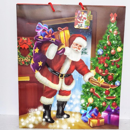TOREBKA BOŻONARODZENIOWA 45*37*30CM - 3 WZORY