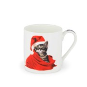 Kubek porcelanowy świąteczne kociaki