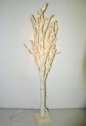 Drzewko led białe średnie 120cm