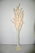 Drzewko led białe średnie 120cm