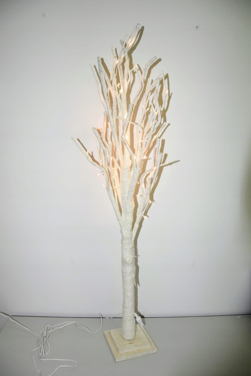 Drzewko led białe średnie 120cm