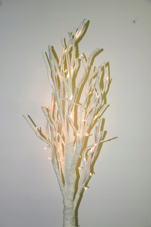 Drzewko led białe średnie 120cm