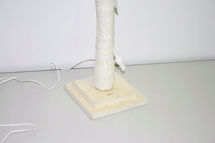 Drzewko led białe średnie 120cm