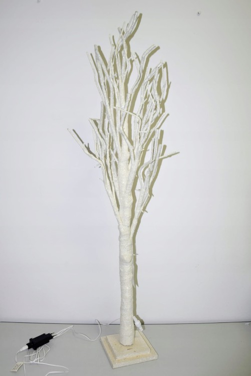 Drzewko led białe średnie 120cm