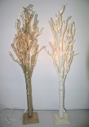 Drzewko led białe średnie 120cm