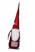 MATERIAŁOWY SKRZAT CZERWONY 95CM