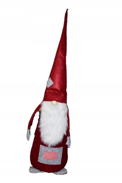 MATERIAŁOWY SKRZAT CZERWONY 95CM