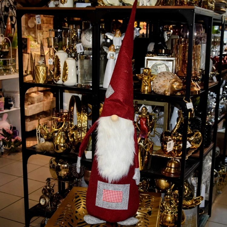MATERIAŁOWY SKRZAT CZERWONY 95CM