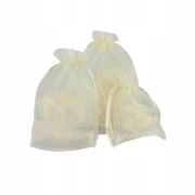 Woreczek prezentowy - organza, transparentna 15x20