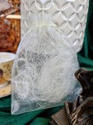 Woreczek prezentowy - organza, transparentna 15x20