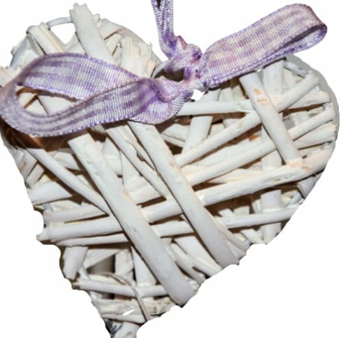 SERCE WIKLINOWE 8CM