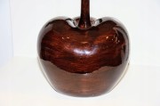 OZDOBA JABŁKO CERAMICZNE BRĄZ H22CM