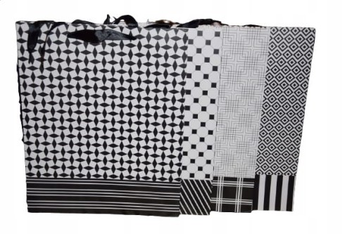 ELEGANCKA TOREBKA UPOMINKOWA 26X32X10 CM MIX WZORÓW